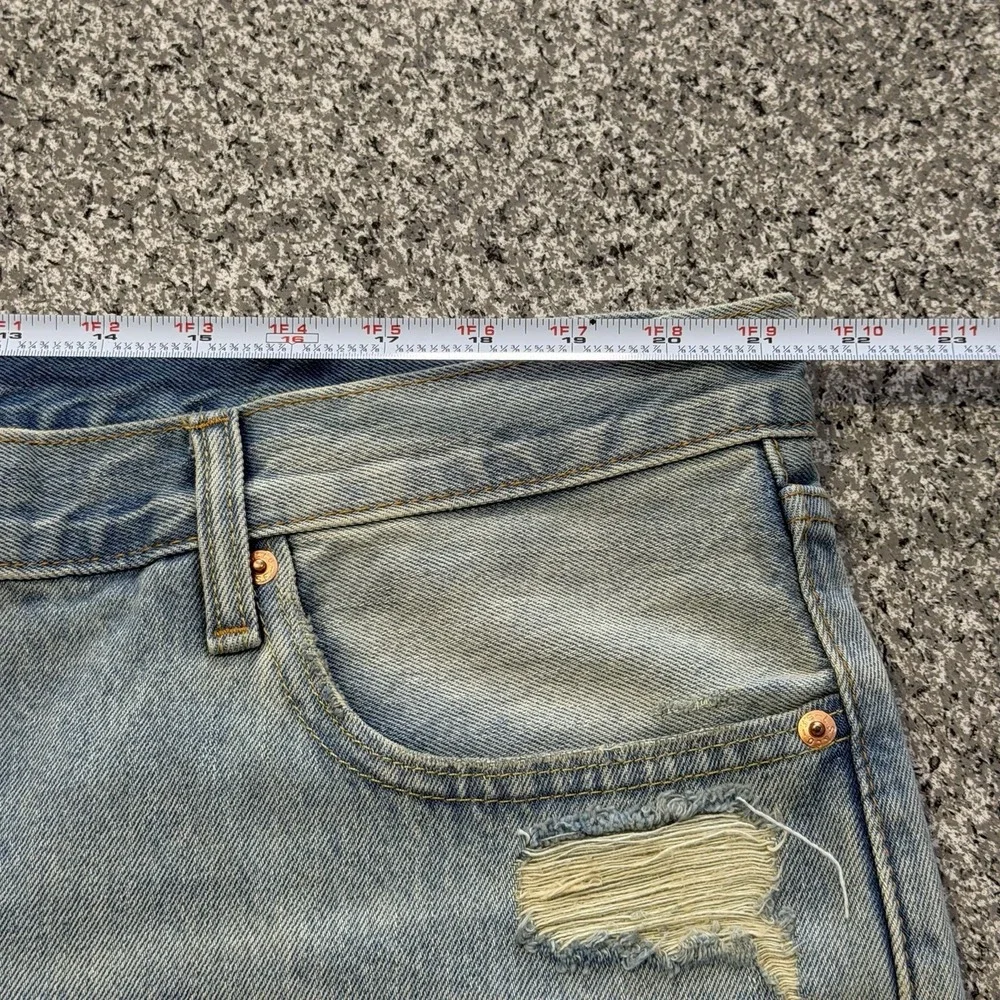 Levis 412 Denim Jean Shorts Mens 42 Slim Fit 9